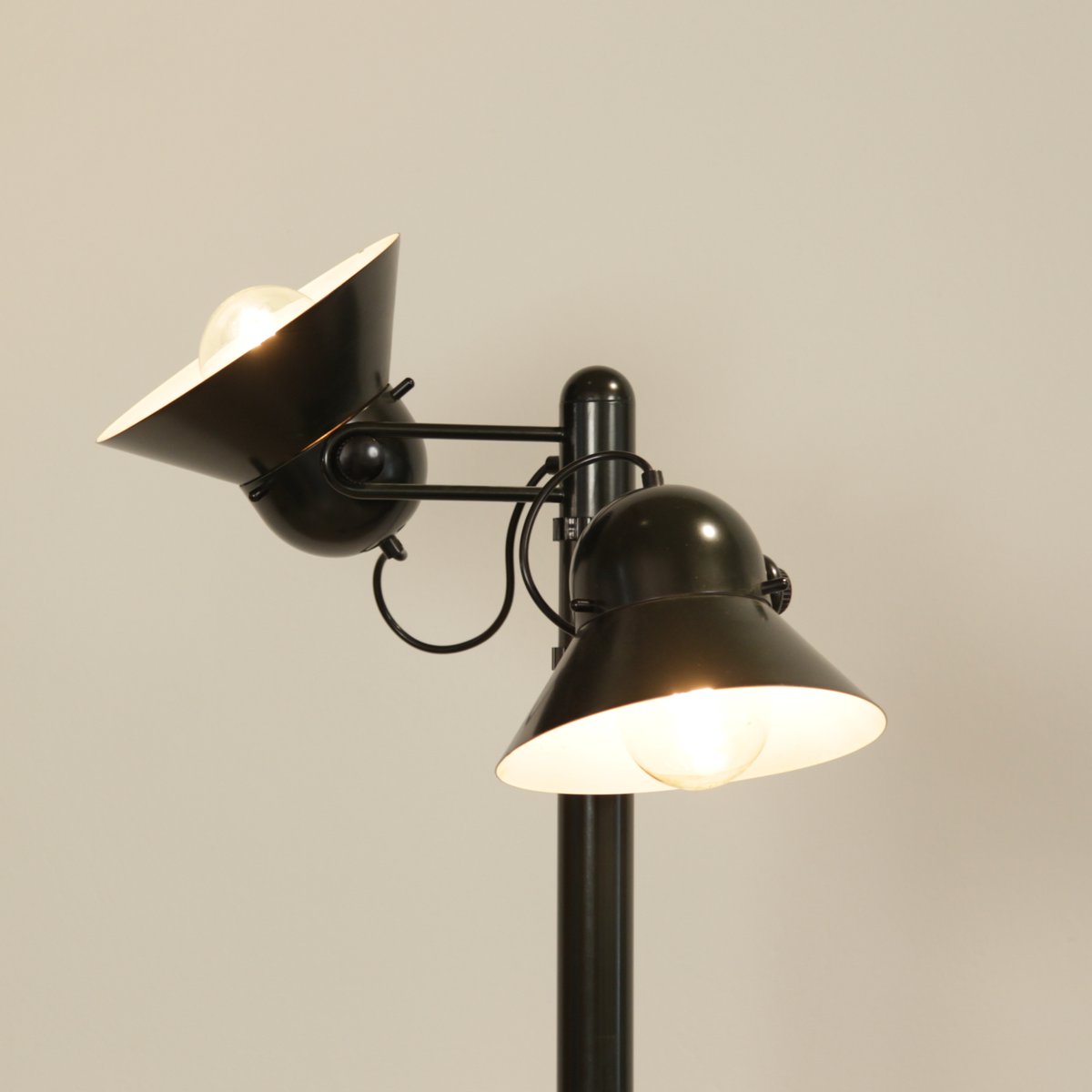 Vintage Military Green Floor Lamp from Stilnovo for sale at Pamono