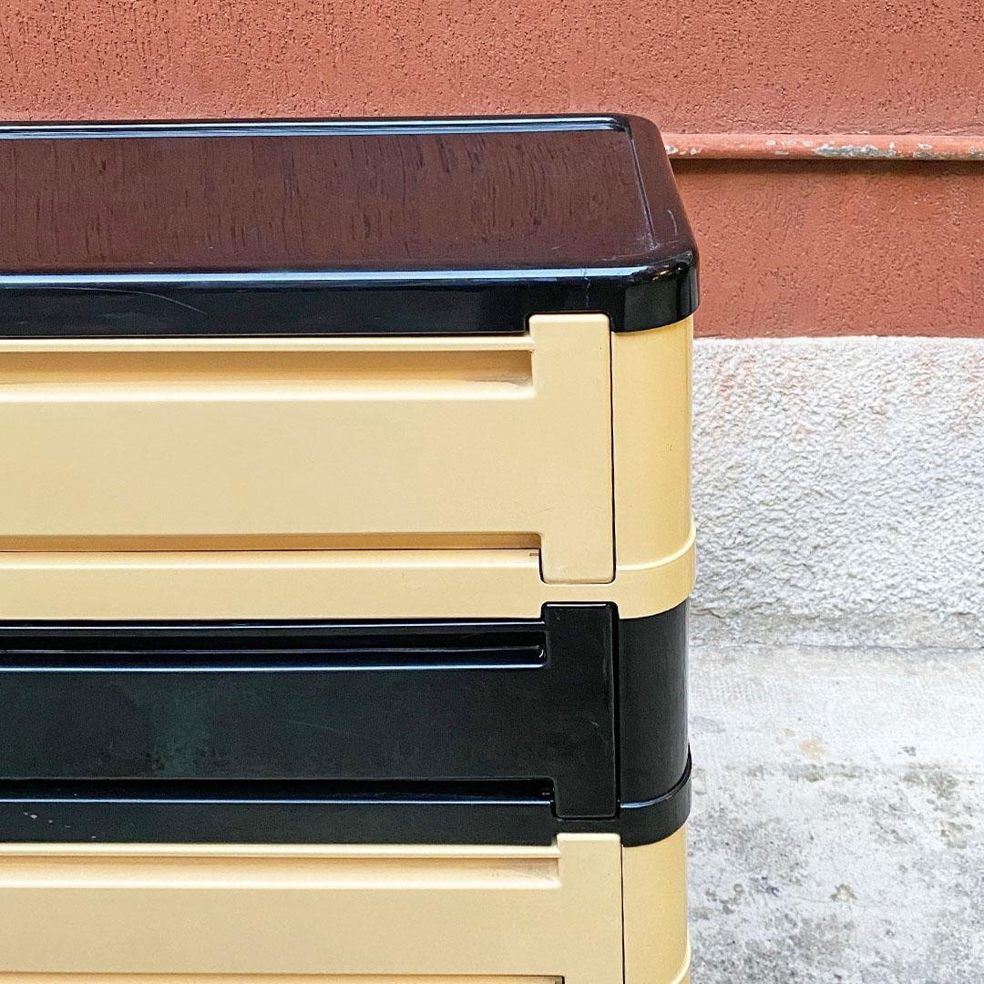 Italian Space Age Modular Chest of Drawers by Olaf Von Bohr for Kartell