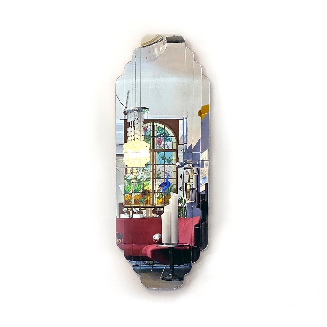 MidCentury Modern FullLength Mirror by Alain Delon for Maison Jansen, 1970s for sale at Pamono