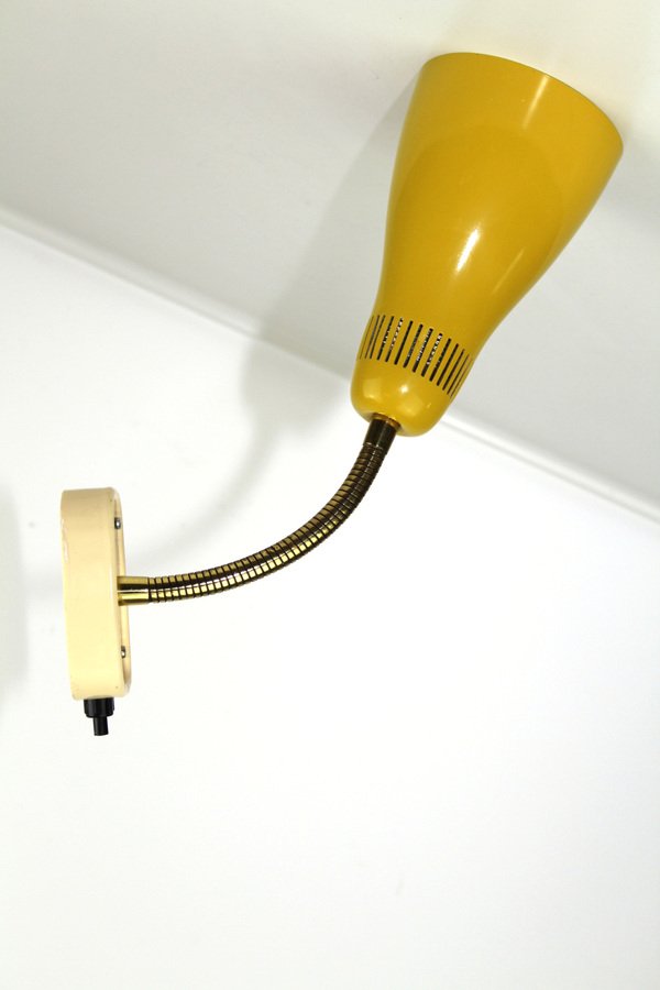 Flex Arm Wall Lamp by Rupert Nikoll, 1950s for sale at Pamono