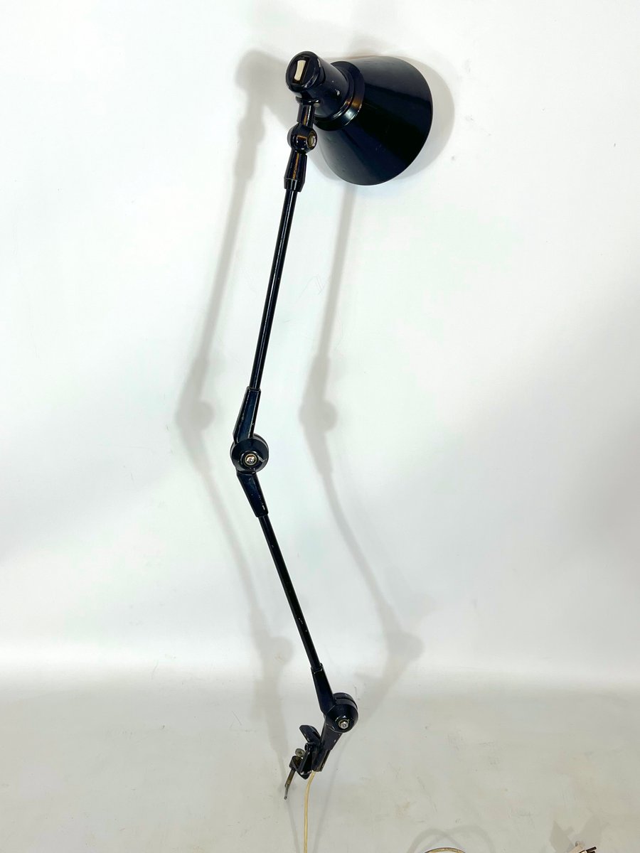 Lampe Vintage Articulée - Design Mid-Century - Murale Ou Bureau - 1960s