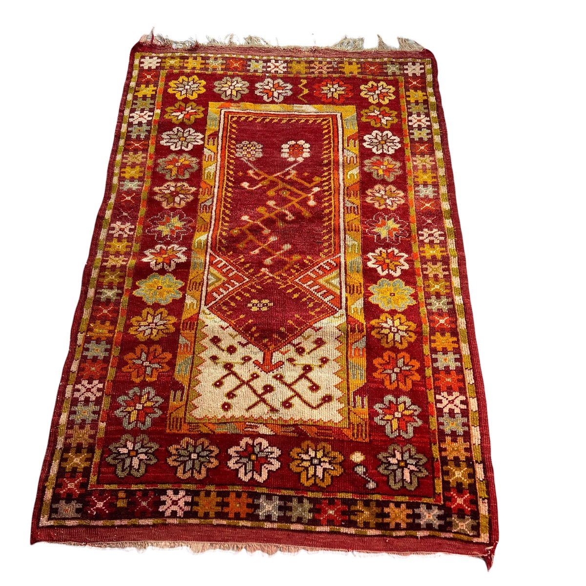 Antique Turkish Handmade Rug for sale at Pamono