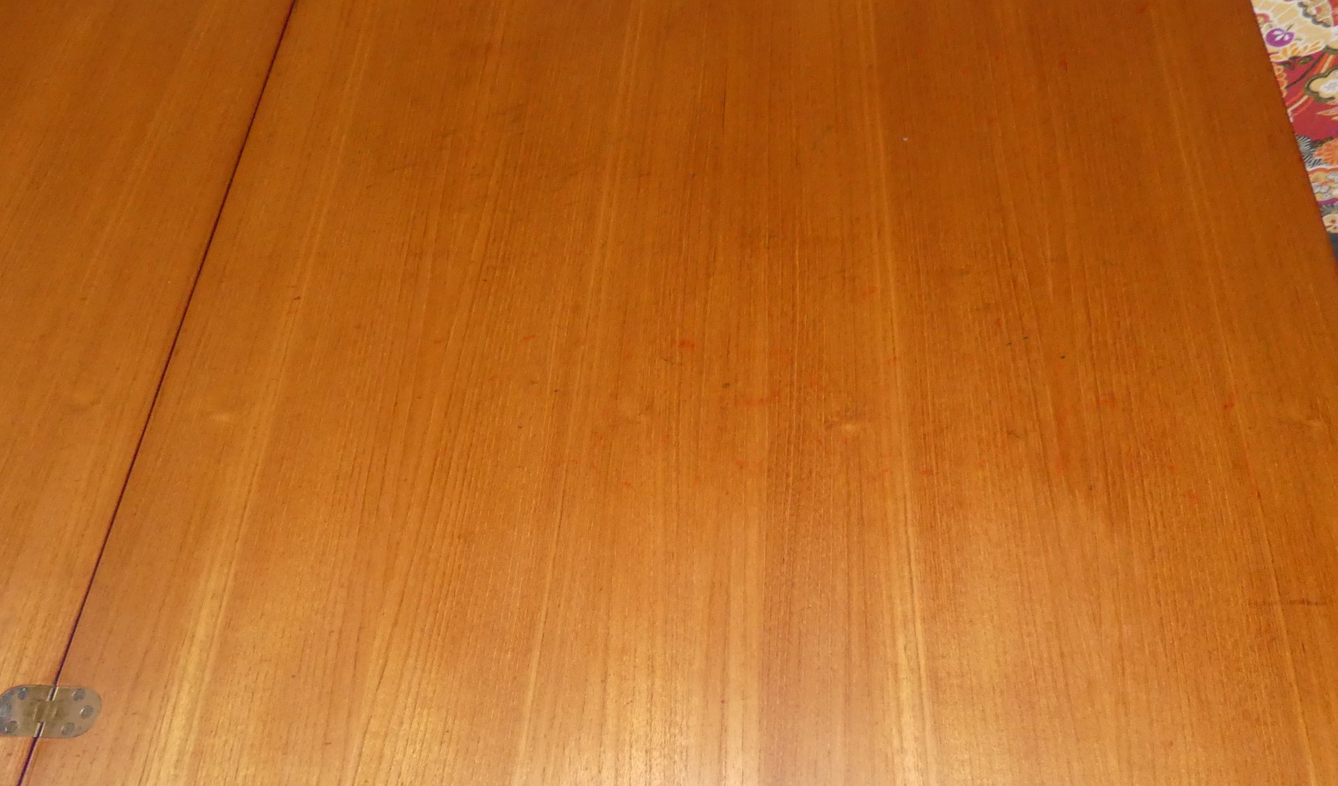 Large Teak Dining Table with Folding Turning Mechanism, 1960s for sale