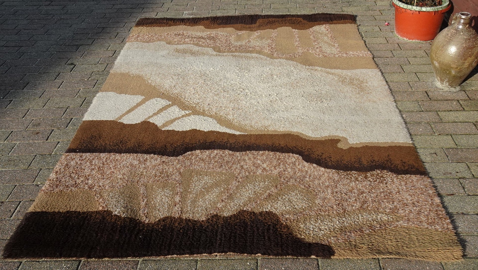 Vintage Dutch Wool Rug Carpet from Desso, 1970s for sale at Pamono
