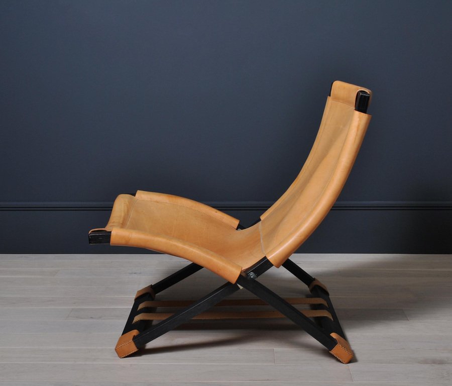 Nordic Leather X Chairs by Ingmar Relling for Westnofa for sale at Pamono