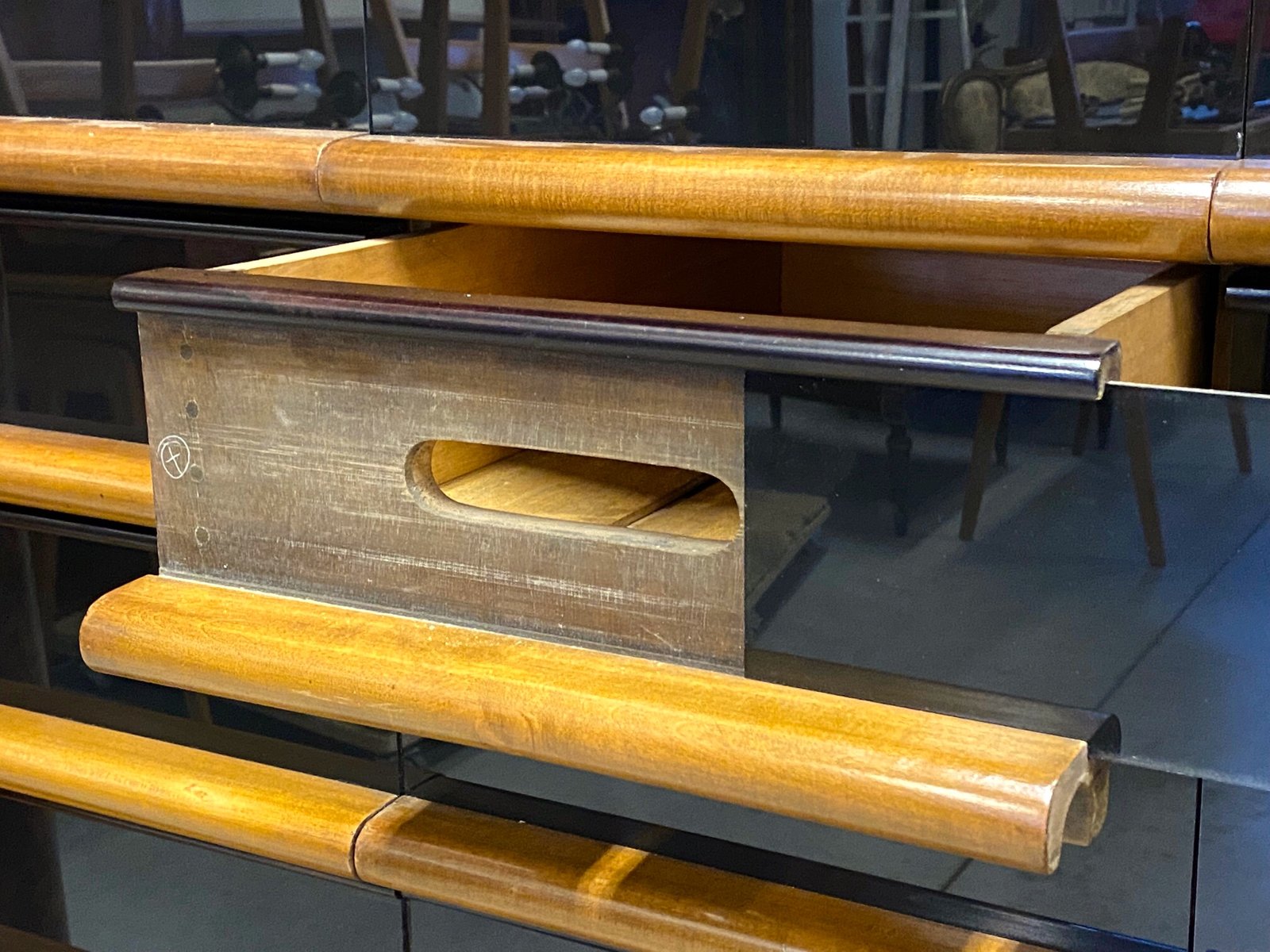 Large Italian Storage with Drawers, 1930s for sale at Pamono