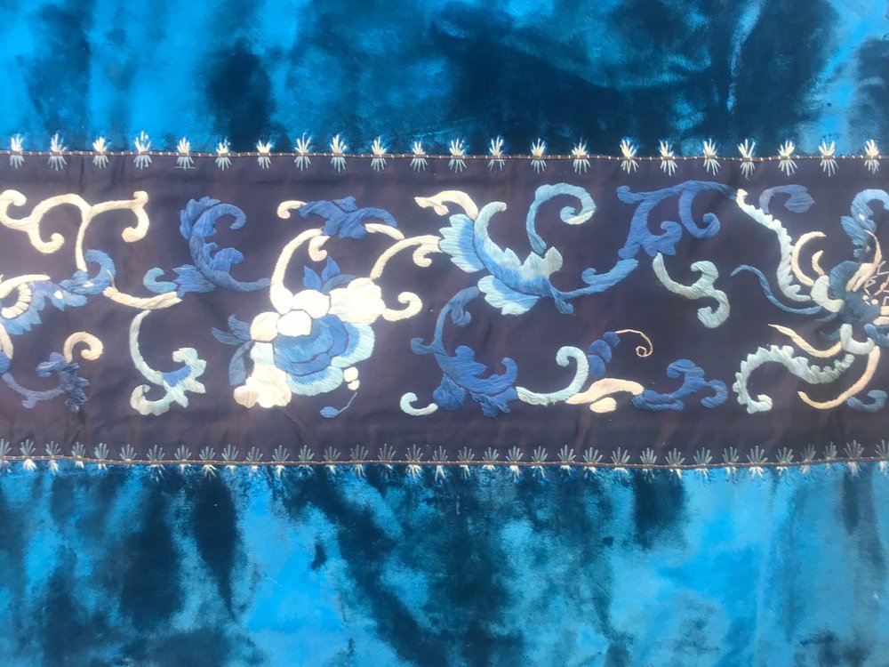 Toppa Tradizionale Cinese In Tessuto Con Ricamo A Farfalla Per - Foto 13