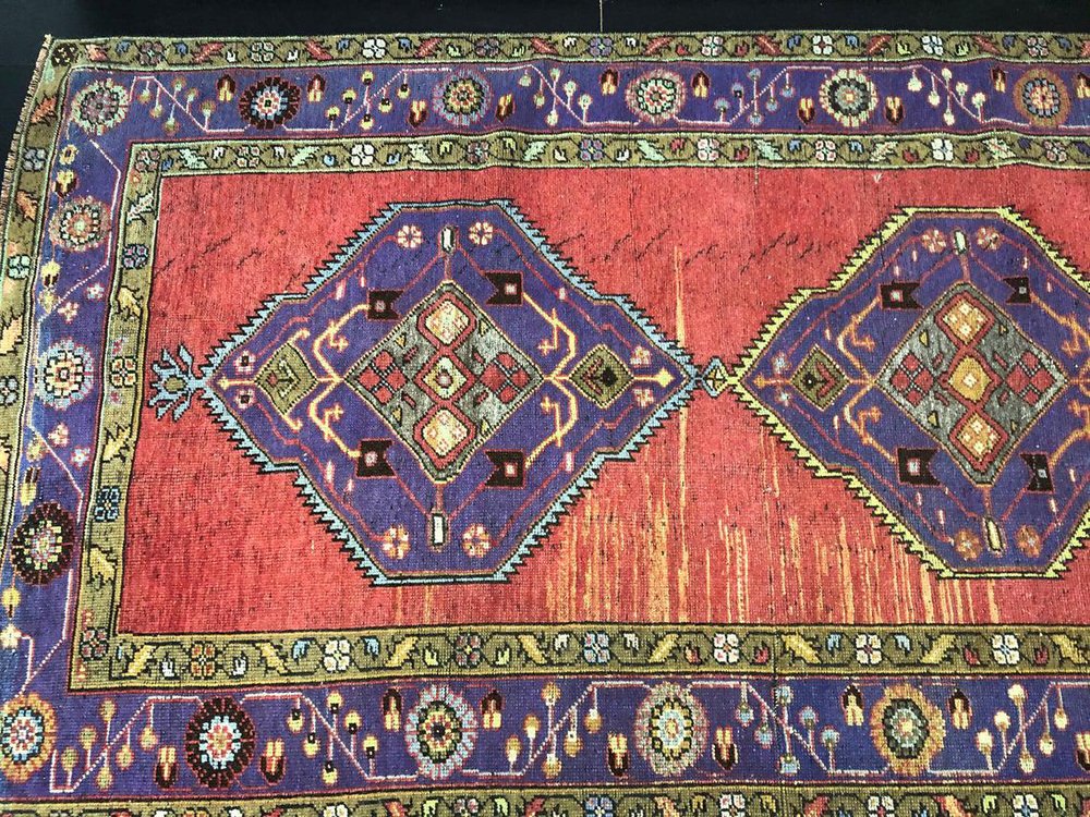 Vintage Ethnic Turkish Rug for sale at Pamono
