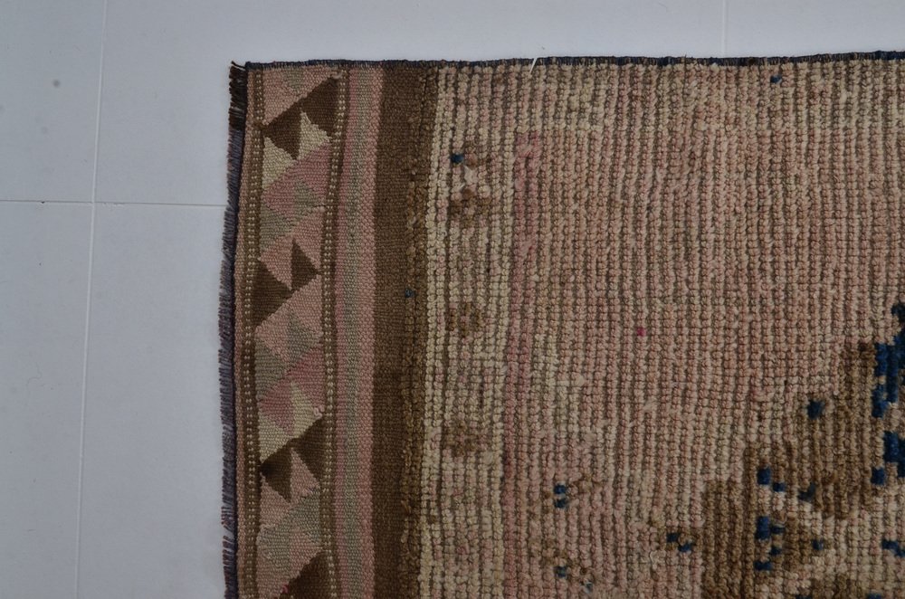 Vintage Turkish Handmade Entryway Rug for sale at Pamono