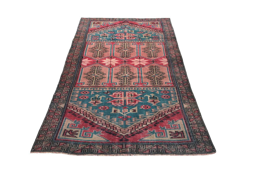 Antique Aztec Rug for sale at Pamono