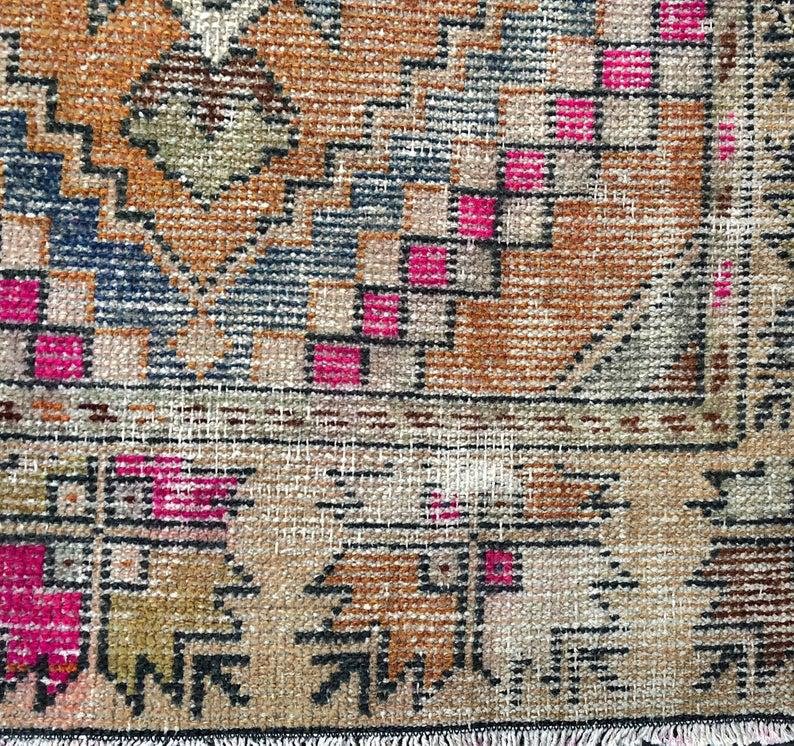 Pastel Runner Rug for sale at Pamono