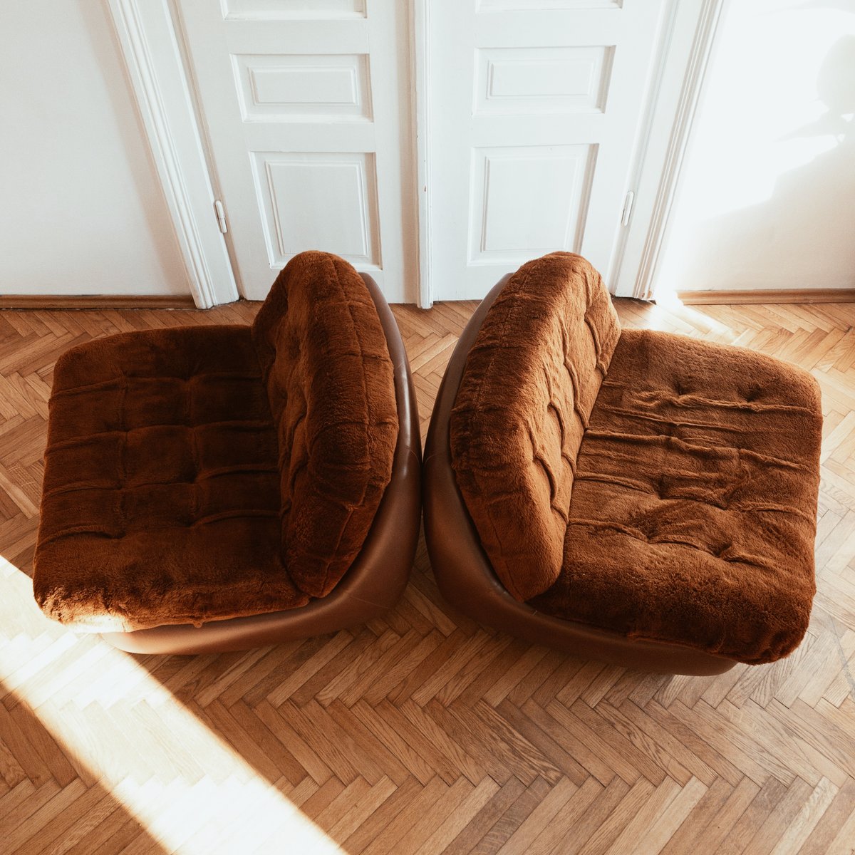Teddy Stühle, 1970er, 2er Set bei Pamono kaufen