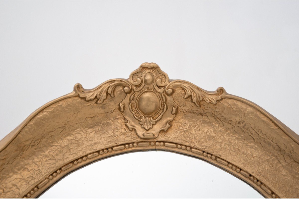 Antique Golden Frame Mirror for sale at Pamono