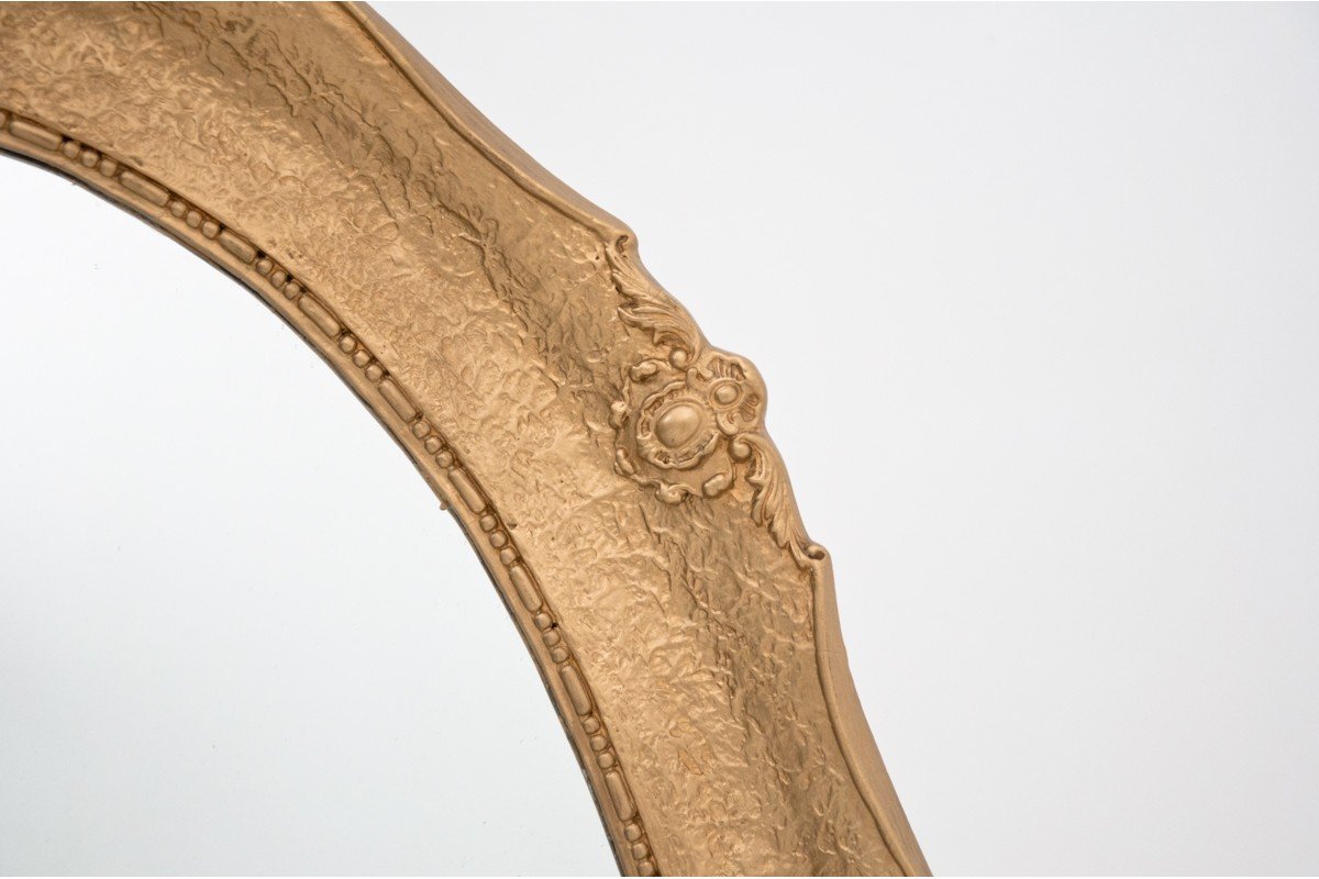 Antique Golden Frame Mirror for sale at Pamono