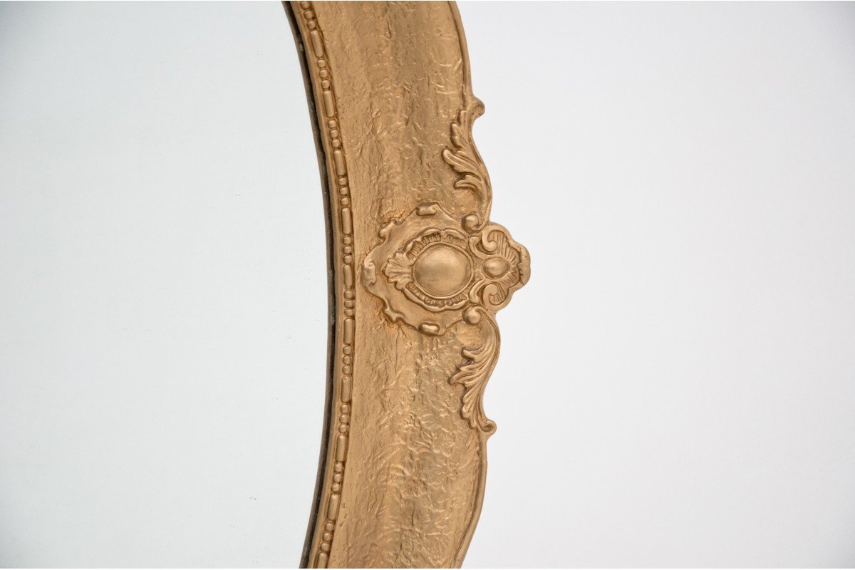 Antique Golden Frame Mirror for sale at Pamono