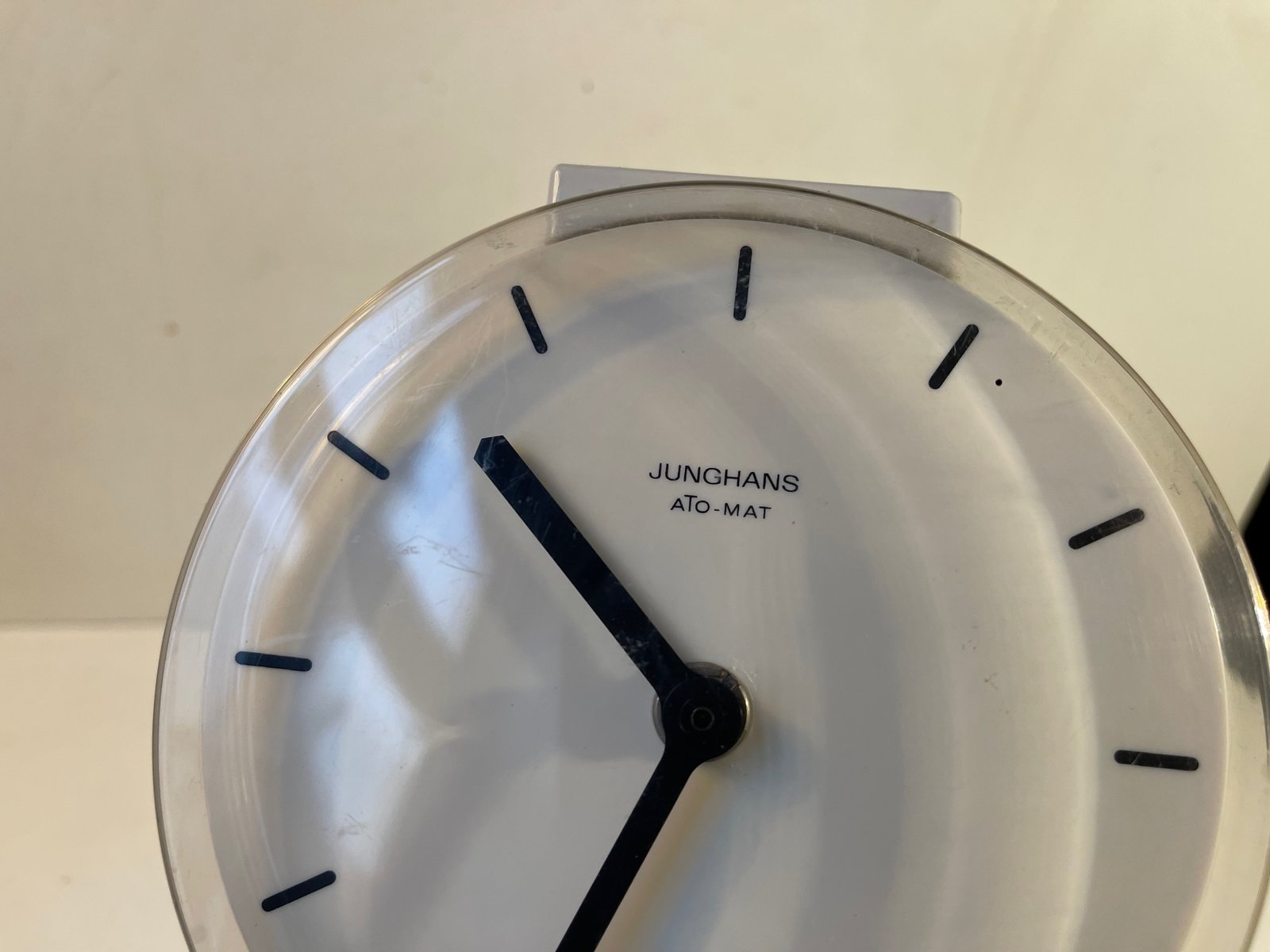 Junghans AtoMat Kitchen Wall Clock With Egg Timer, 1970s for sale at