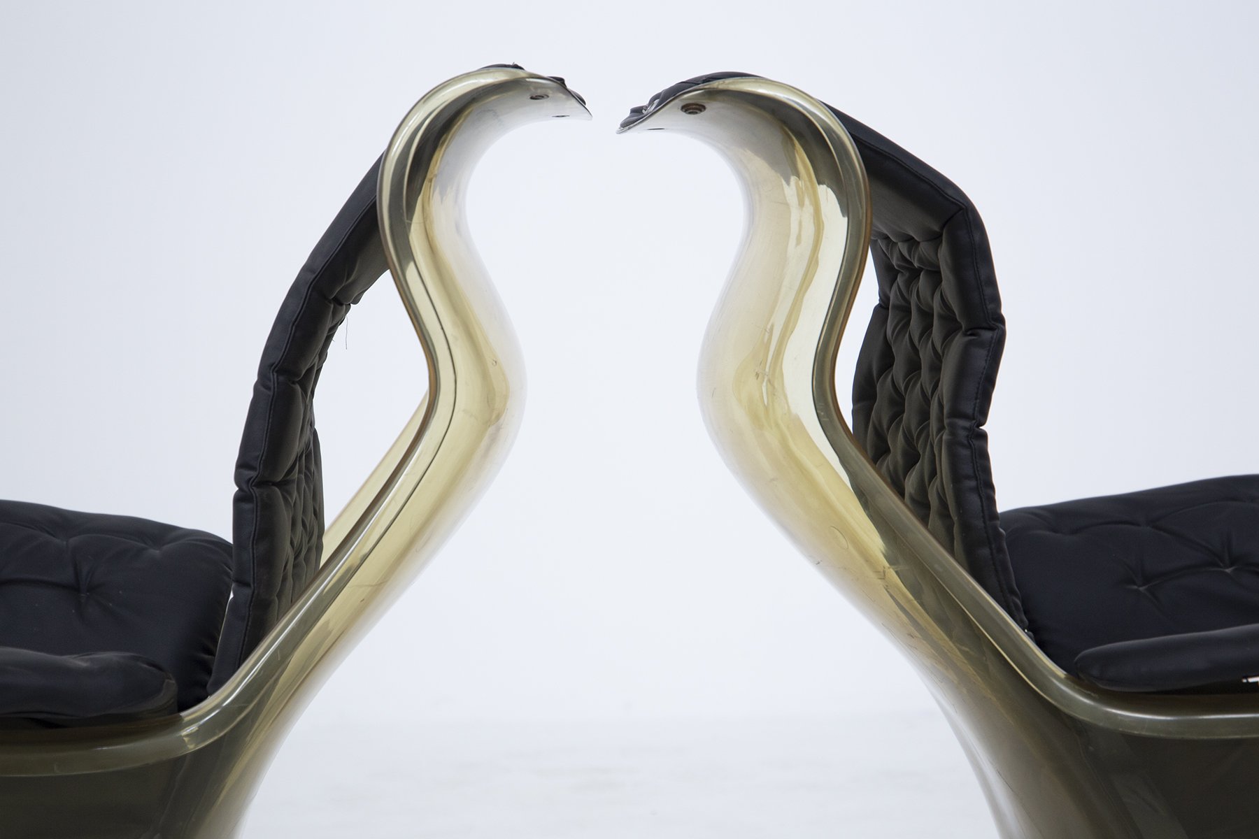 Vintage Galaxy Lounge Armchairs by Alf Svensson for Dux, Set of 2 for