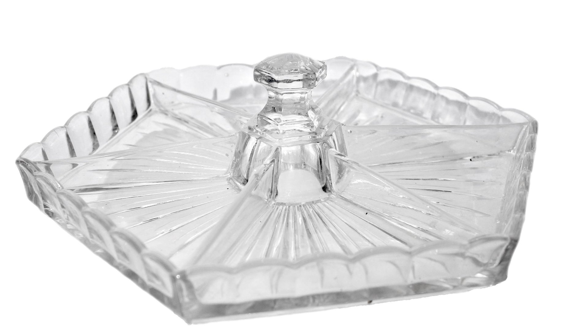 Lustre Moderne en Cristal Gris Tourterelle 6 Lumières Design Swarovski Tamara eB