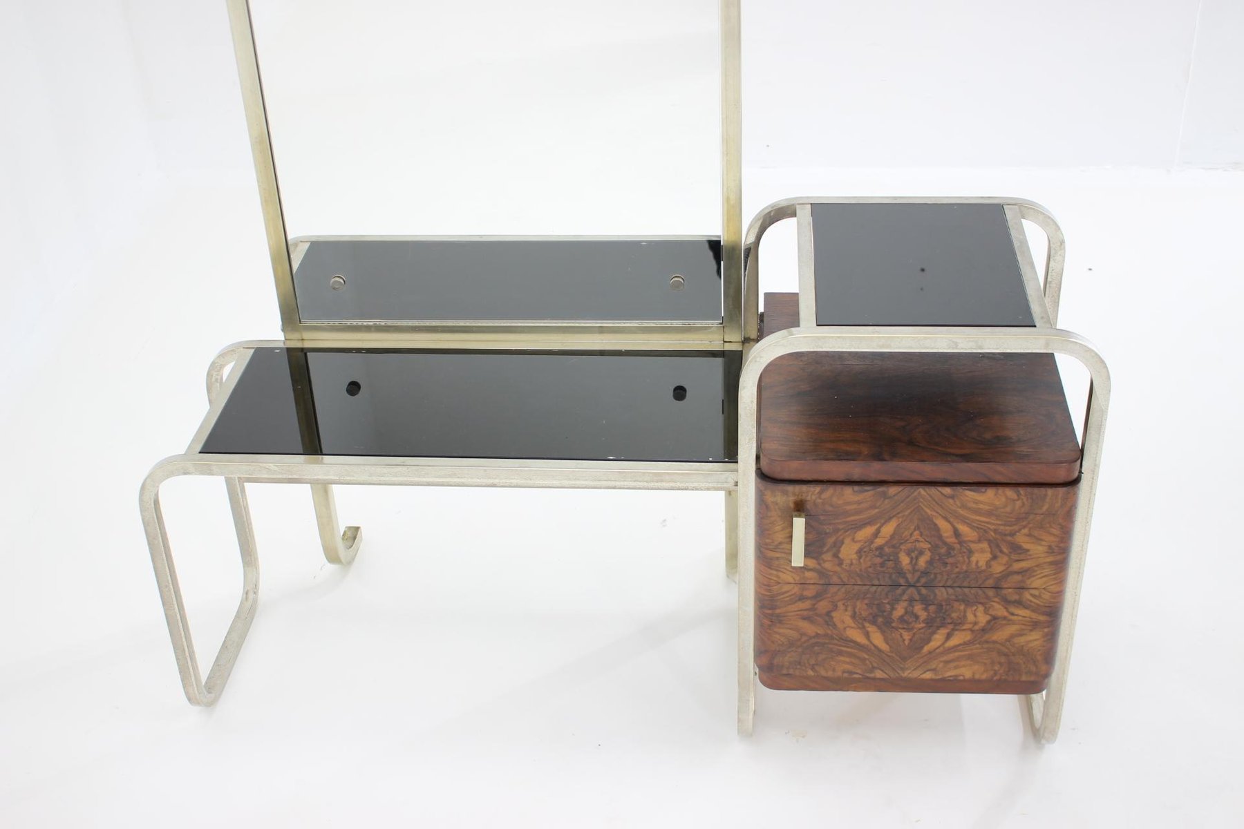 Art Deco Bauhaus Chrom Frisiertisch, 1930er bei Pamono kaufen