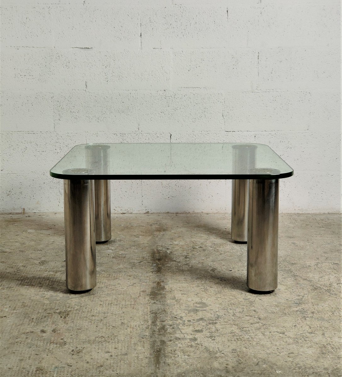 Coffee Table Marcuso by Marco Zanuso for Zanotta, 1970s for sale at Pamono