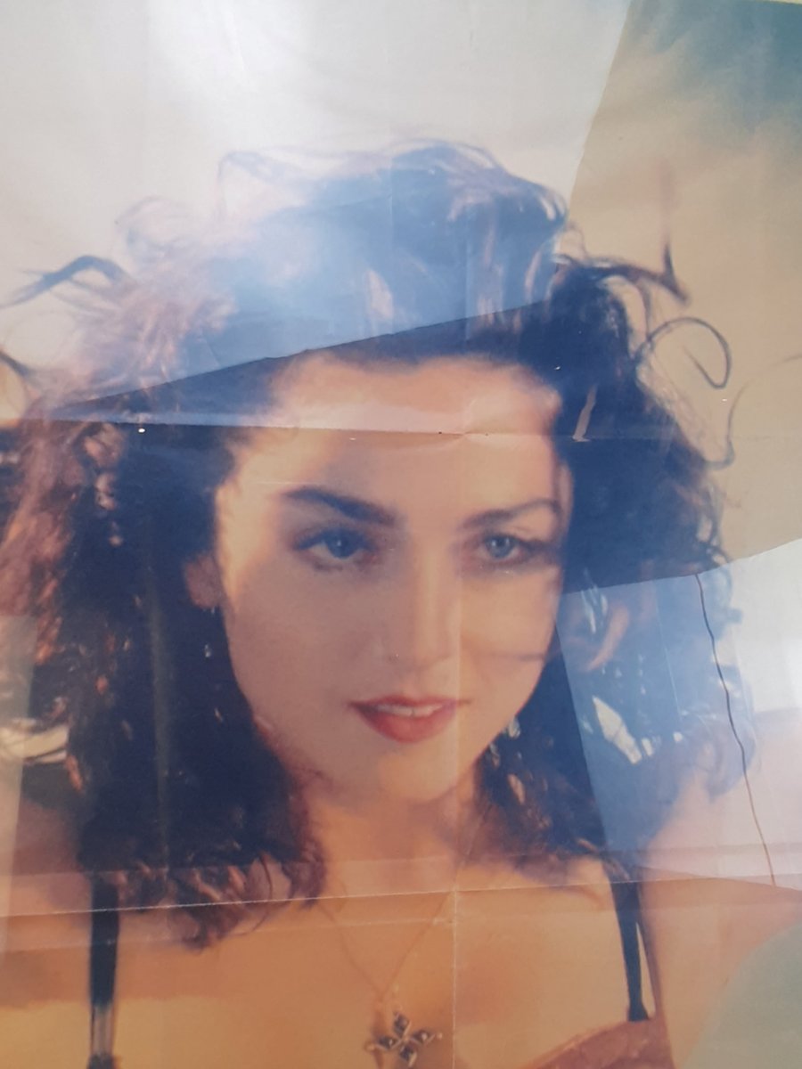 Deutsches Vintage Madonna Poster von Popcorn Magazine bei Pamono kaufen