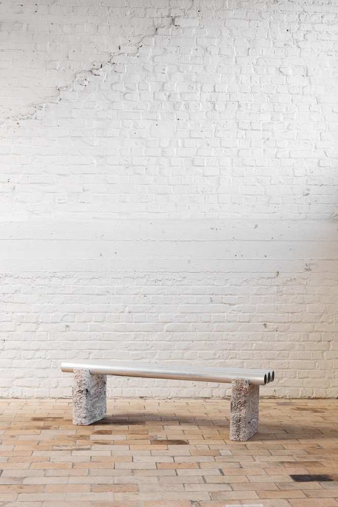Foam Bench by Arne Desmet for sale at Pamono