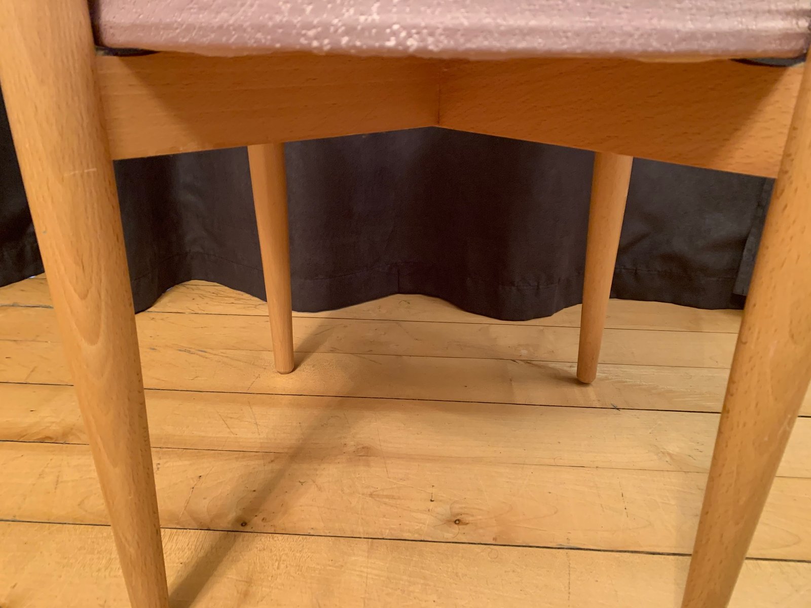 Vintage Scandinavian Style Stool, 1970s for sale at Pamono
