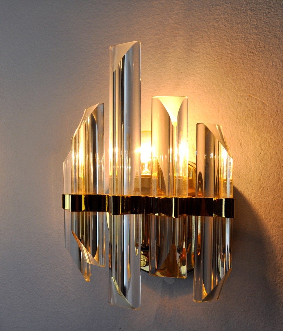 Applique Murale en Verre de Murano de Venini, Italie, 1970s en vente sur Pamono