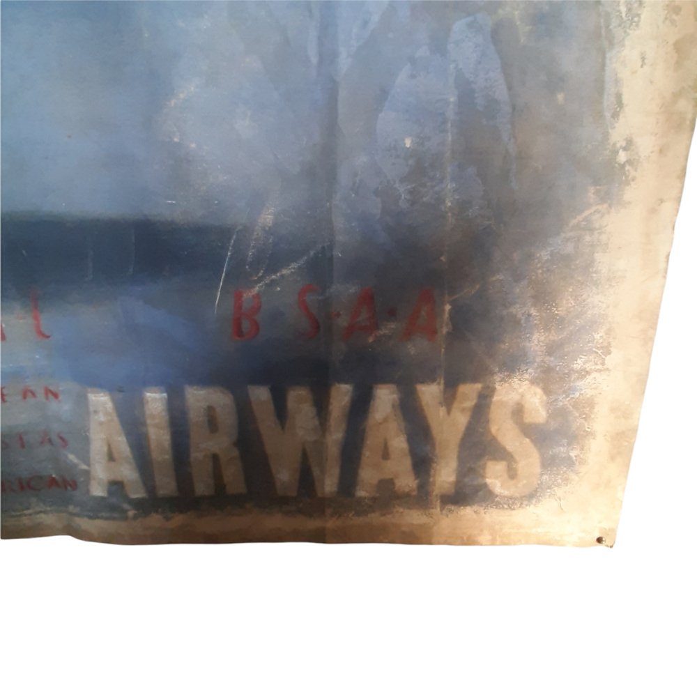 British Airways Poster, 1970s for sale at Pamono