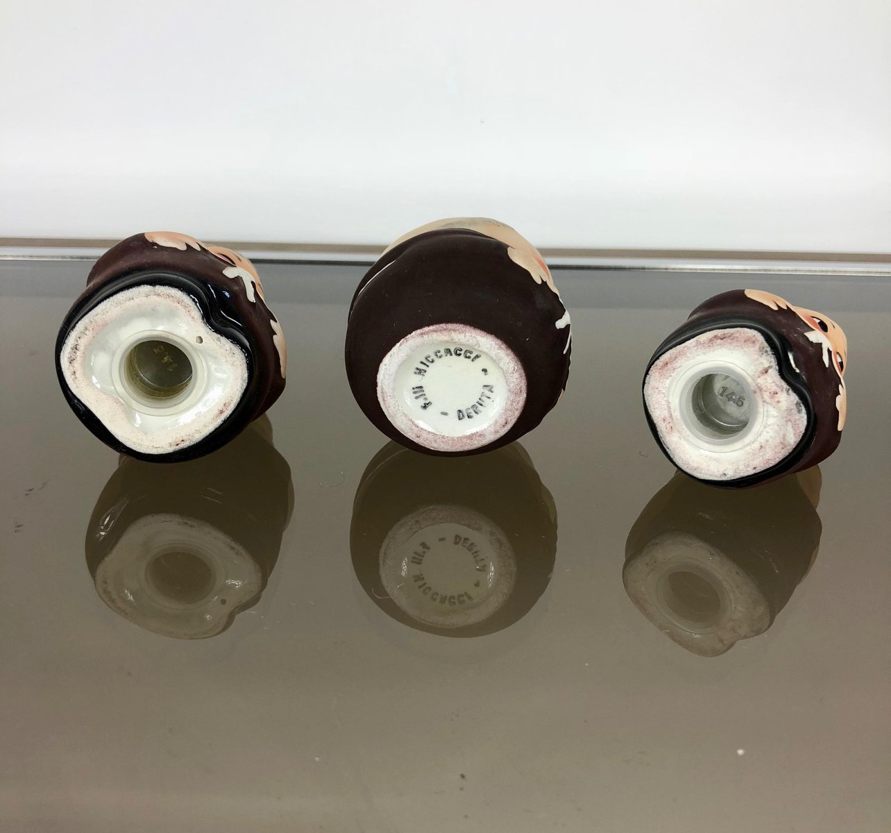 Set di saliere e pepiere bianche in porcellana Hammershoi Hammershøi