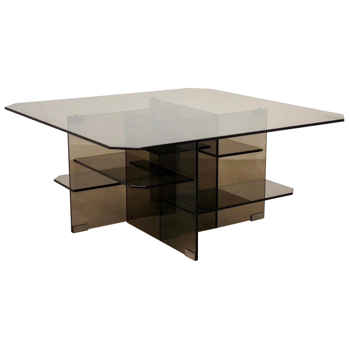Table Basse Verre Fumé
