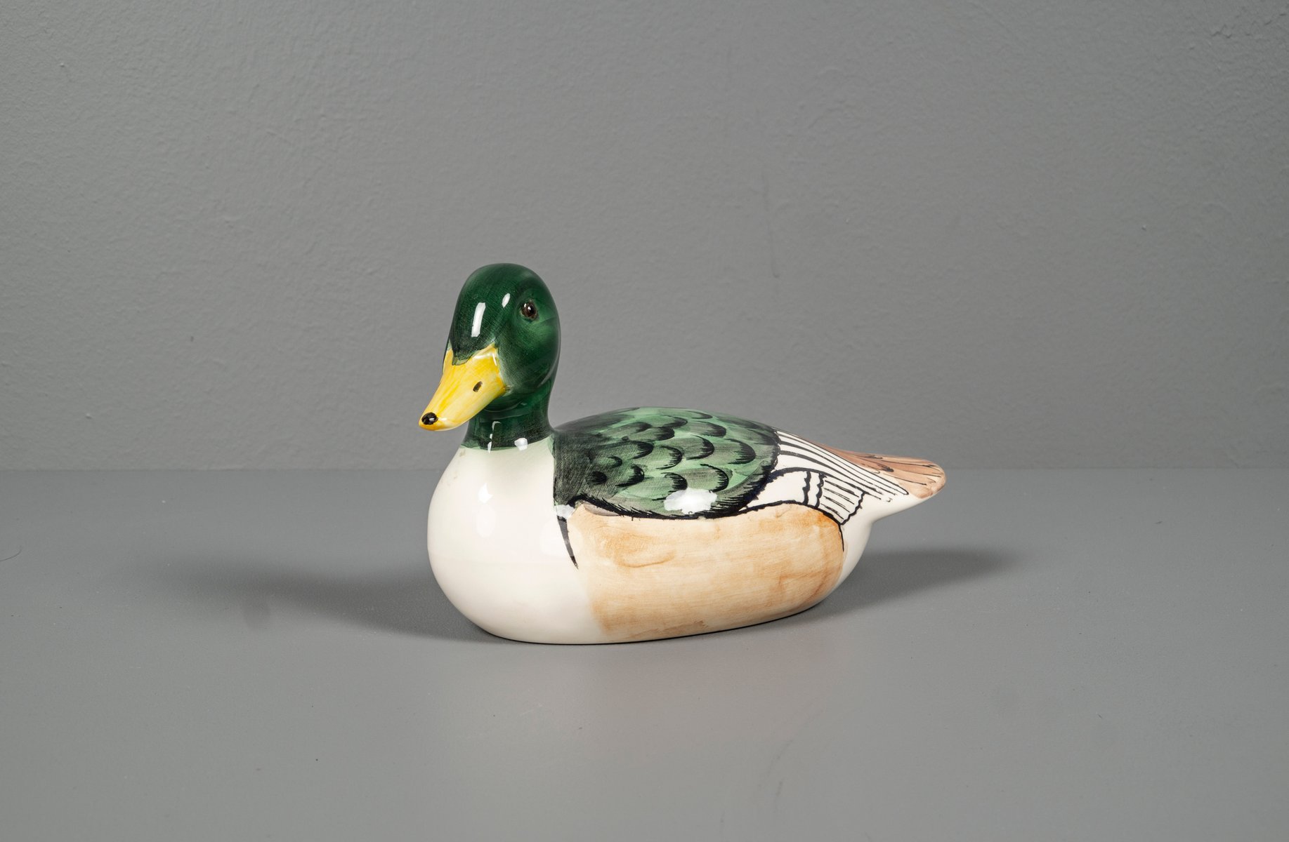 Handmade Porcelain Duck from Manufactory Weiss, Brazil for sale at Pamono