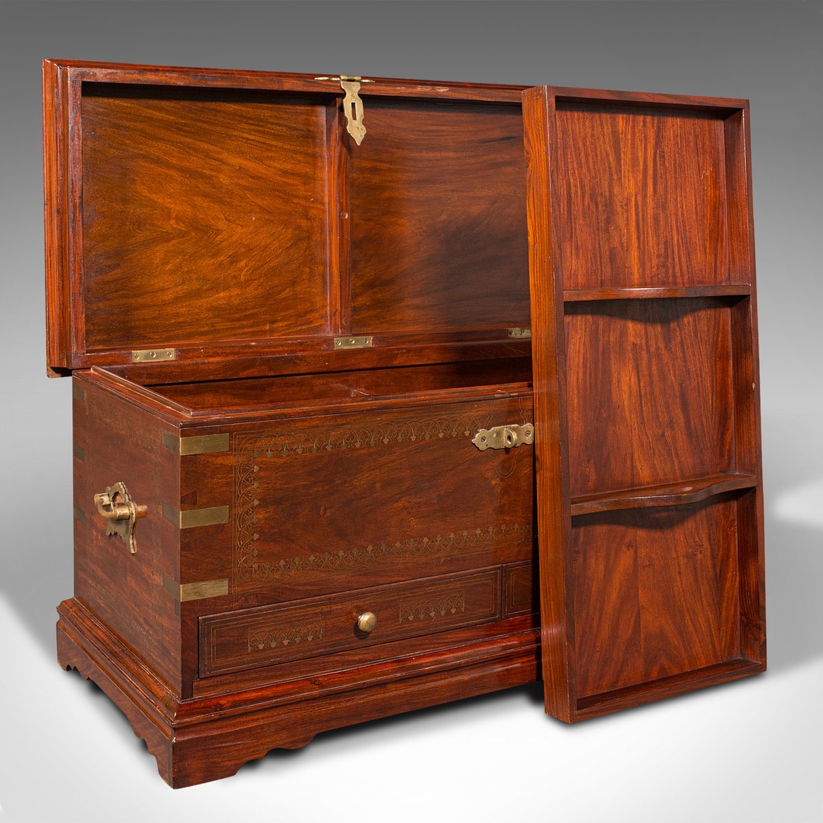 Large MidCentury Vintage Tool Chest, 1950s for sale at Pamono