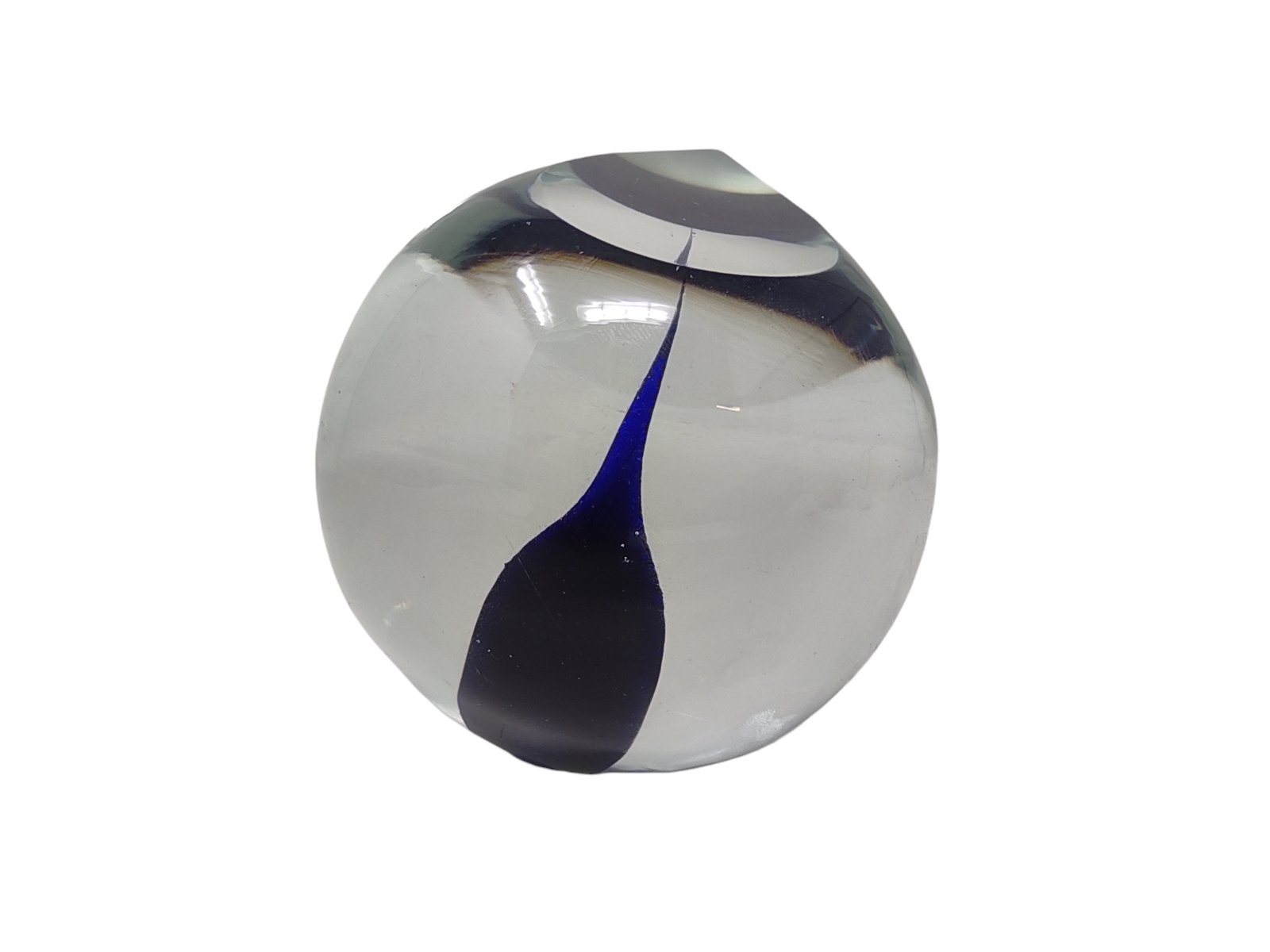 MidCentury Murano Glass Paperweight by A. Barbini for sale at Pamono