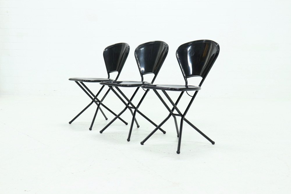 Klappstühle von Niels Gammelgaard für Ikea, 1980er, 3er Set bei Pamono