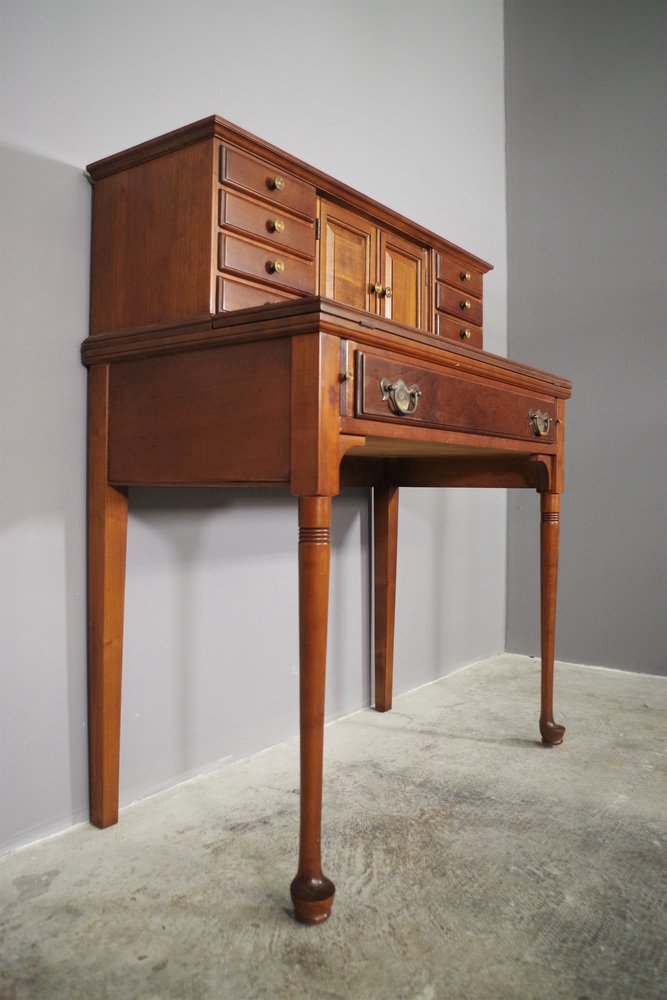 Writing Desk in Beech, 1970s for sale at Pamono