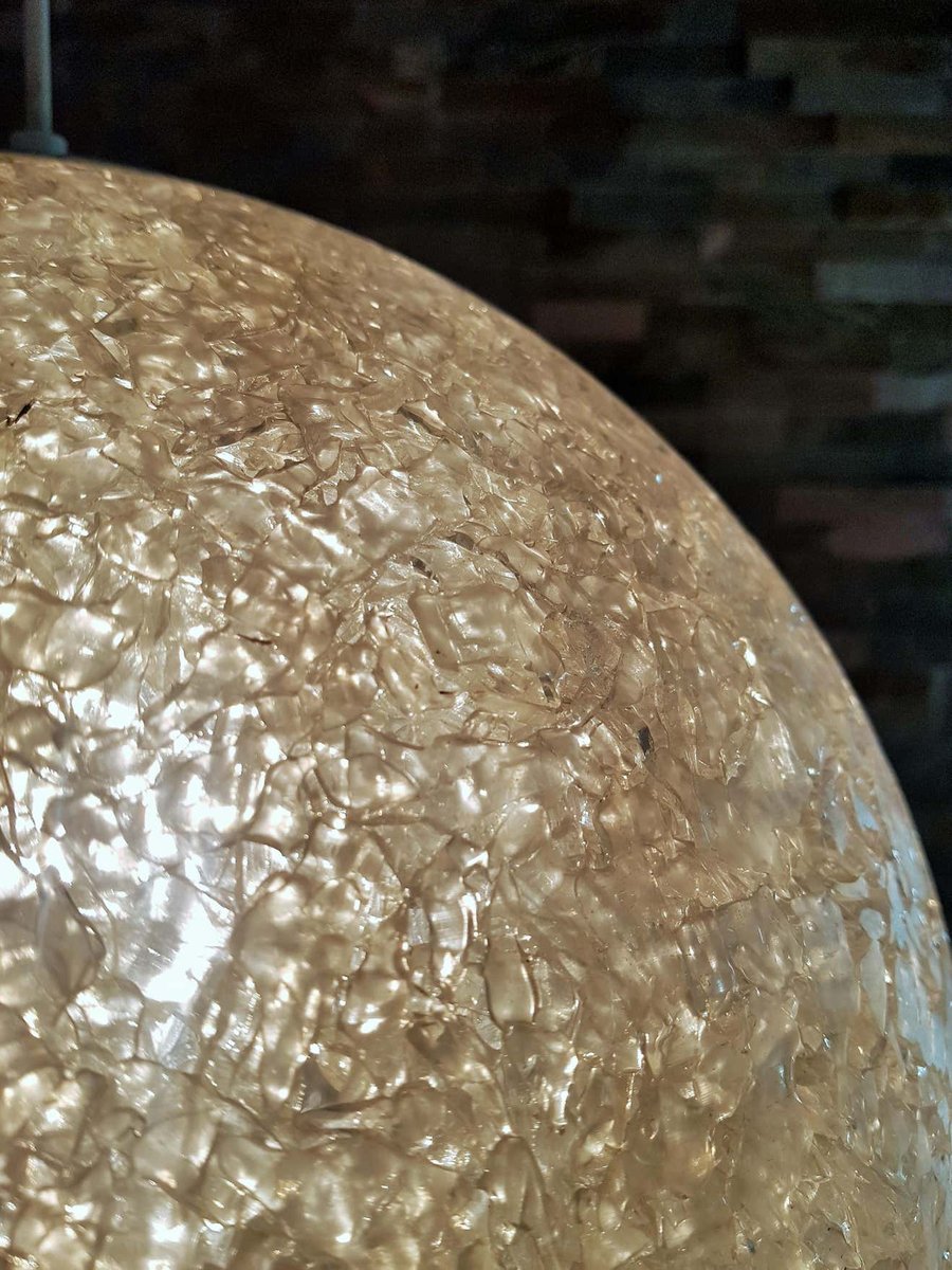 Spherical Pendant Light, 1960s for sale at Pamono