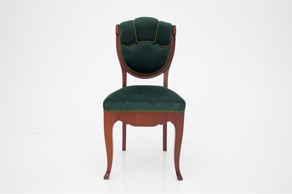 Antique Dining Table & Chairs, Set of 5 for sale at Pamono