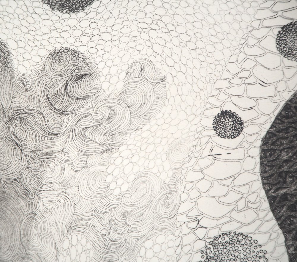 JeanMarie Albagnac, Cosmic Ambiguity, Original Etching for sale at Pamono