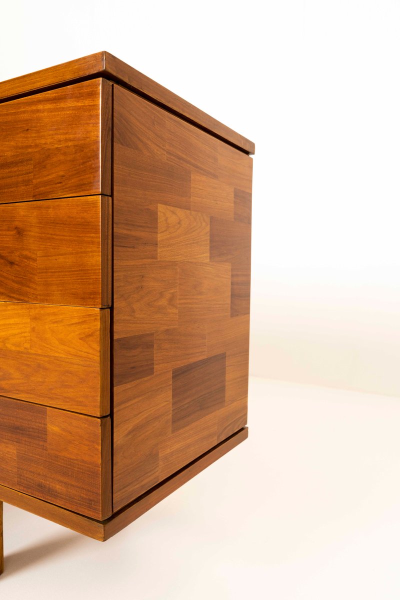 Brazilian Imbuia Wood Sideboard by Zalszupin for L’atelier, 1960s