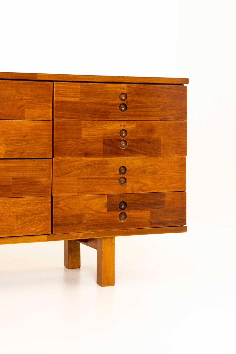 Brazilian Imbuia Wood Sideboard by Zalszupin for L’atelier, 1960s