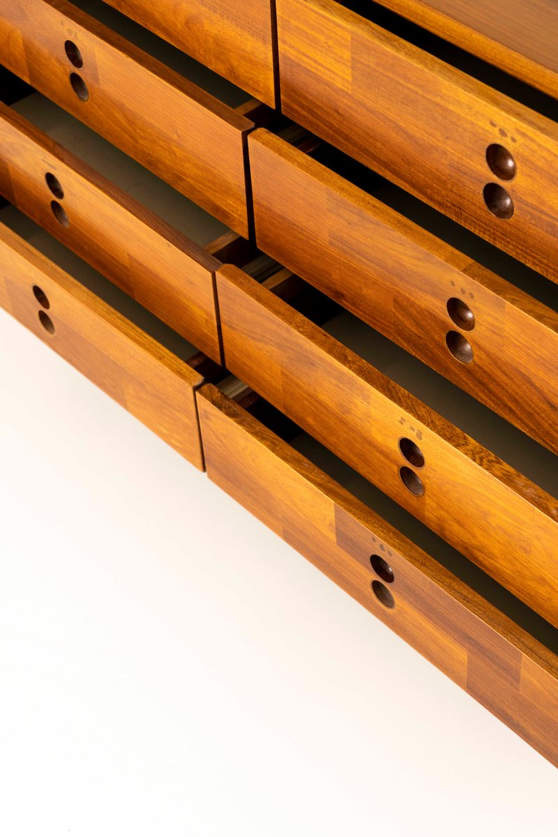 Brasilianisches Sideboard aus Imbuia Holz von Zalszupin für L