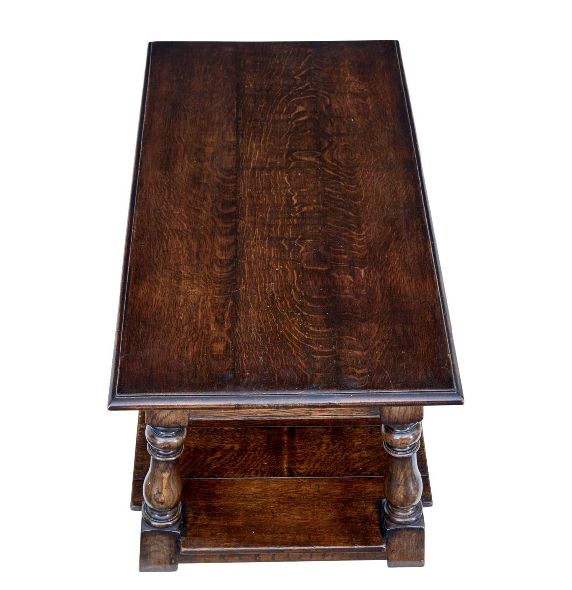 English Made Country Oak Coffee Table for sale at Pamono