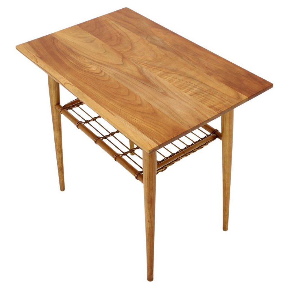 MidCentury Table in Solid Wood from Uluv, 1960s for sale at Pamono