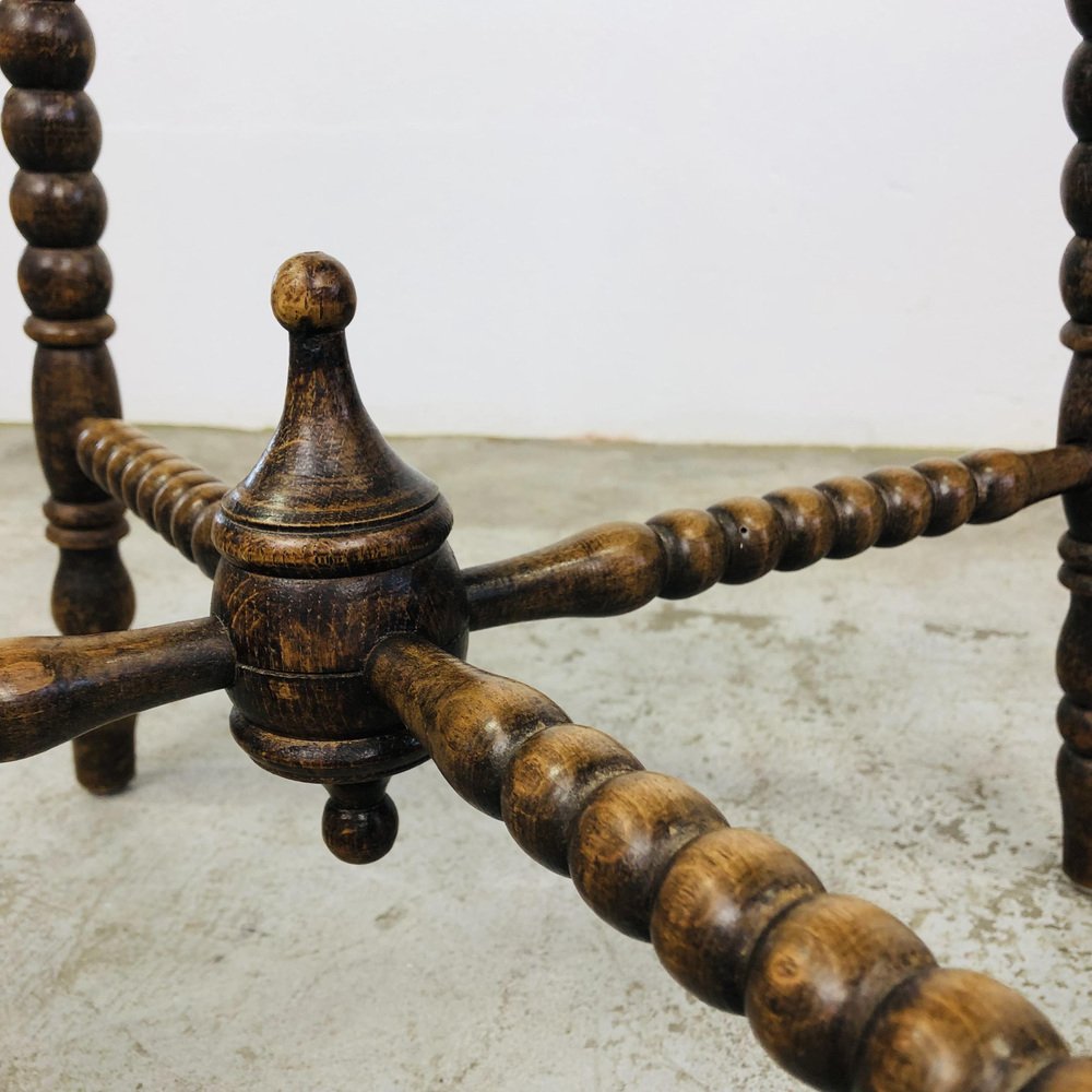 Antique Wood Carving Table for sale at Pamono