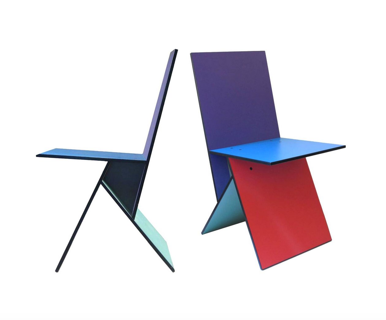 Vilbert Stühle Von Verner Panton Für Ikea 1993 2er Set