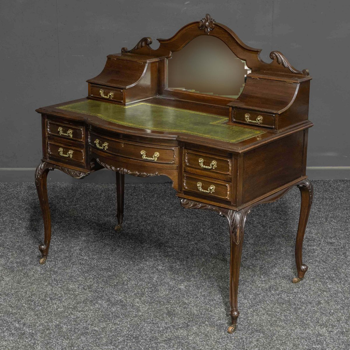 Late Victorian Mahogany Ladies Writing Desk for sale at Pamono