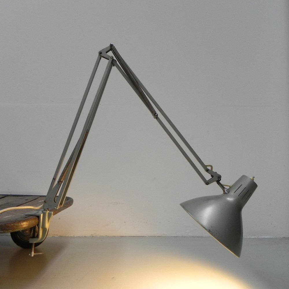 Luxo L1 Clamp Lamp by Jac Jacobsen for sale at Pamono