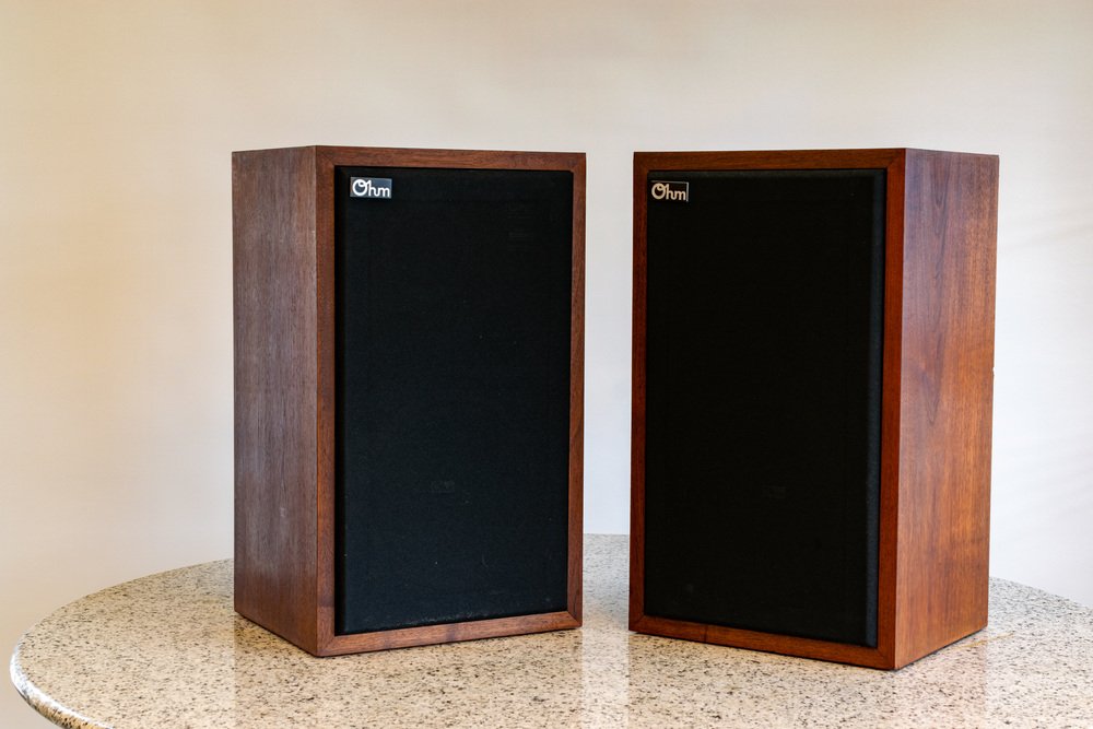 Ohm Model L Speakers, 1970s, Set of 2 for sale at Pamono