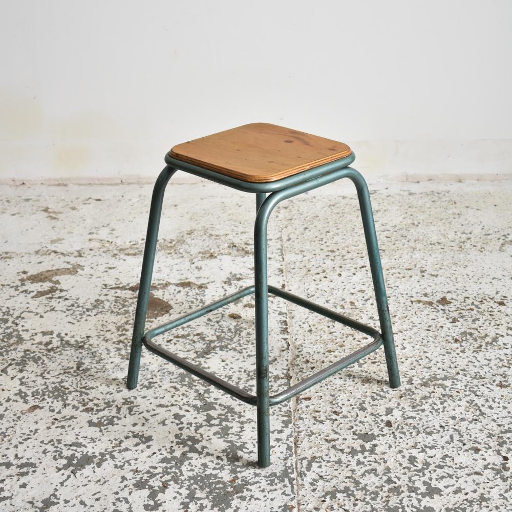 Vintage French Mullca Stool for sale at Pamono